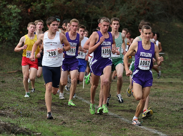 2010NCSXC BD3-075.JPG - 2010 North Coast Section Cross Country Championships, Hayward High School, Hayward, California